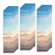 Load image into Gallery viewer, Christian Bookmark Packs Simply Uncaged Poem, Inspirational Bookmark