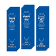 Load image into Gallery viewer, Christian Military Bookmark Packs U.S. Air Force with Bible Verse Ephesians 6:11 | Put on The Full Armor of God