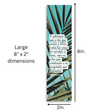 Load image into Gallery viewer, Spanish Christian 8X2inch Verses Bookmarks, Assorted Variety Pack Bookmarks