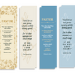 Load image into Gallery viewer, Christian Pastor Bookmarks, Variety Pack Bookmarks Inspirational for Pastor Appreciation