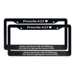 Load image into Gallery viewer, Proverbs 4:23 Keep Your Heart With All Diligence | Christian License Plate Frame