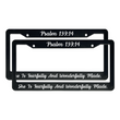 Load image into Gallery viewer, Psalm 139:14 She Is Fearfully and Wonderfully Made. | Christian License Plate Frame