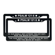 Load image into Gallery viewer, Psalm 121 The Sun Shall Not Strike You By Day, Nor The Moon By Night. | Christian License Plate Frame