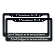 Load image into Gallery viewer, 1 Corinthians 16:14 Let All That You Do Be Done With Love. | Christian License Plate Frame