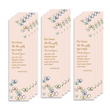 Load image into Gallery viewer, Christian Bookmark Packs with Bible Verse Jeremiah 29:11; For I Know The Thoughts That I Think Toward You