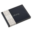 Load image into Gallery viewer, In Loving Memory Navy Faux Leather Guest Book