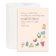 Load image into Gallery viewer, Christian Baby Shower Card for New Parents (You Are a Child of God)