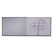 Load image into Gallery viewer, In Loving Memory Navy Faux Leather Guest Book