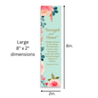 Load image into Gallery viewer, Christian 8X2inch Verses Bookmarks for Women, Assorted Variety Pack Bookmarks