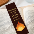 Load image into Gallery viewer, Christian Bookmark with Bible Verse Matthew 9:29 (According to Your Faith Let it Be To You)