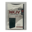 Load image into Gallery viewer, Personalized Custom Text Your Name NKJV Thinline Bible Youth Edition Comfort Print Teal Leathersoft