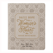 Load image into Gallery viewer, Personalized Custom Text Your Name Daily Hope for a Women's Heart Devotional Taupe Faux Leather