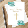 Load image into Gallery viewer, Baby Boy Baptism Card