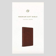 Load image into Gallery viewer, Personalized Custom Text Your Name ESV Premium Gift Holy Bible TruTone Brown English Standard Version