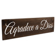 Load image into Gallery viewer, Aqradece a Dios Spanish Wood Decor