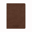 Load image into Gallery viewer, Personalized Custom Text Your Name KJV Single-Column Wide-Margin Bible Brown LeatherTouch