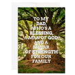 Load image into Gallery viewer, Christian Dad Appreciation Card