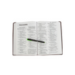 Load image into Gallery viewer, Personalized Custom Text Your Name NIV Super-Giant Print Reference Bible Leathersoft Brown New International Version
