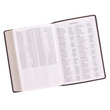 Load image into Gallery viewer, Personalized Custom Text Your Name KJV Super Giant Print Brown Bible King James Version