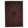 Load image into Gallery viewer, Large Print Edition Daily Devotions from the KJV Brown Faux Leather Devotional