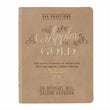 Load image into Gallery viewer, Personalized Custom Text Your Name Apples of Gold 366 Daily Devotions for Women to Refresh Your Spirit Taupe Faux Leather