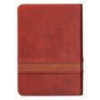 Load image into Gallery viewer, Personalized Custom Text Your Name KJV Holy Bible COMPACT LuxLeather Brown King James Version