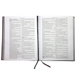 Load image into Gallery viewer, Personalized Bible Custom Text Dark Brown Faux Leather Hardcover King James Version Family Bible