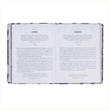 Load image into Gallery viewer, Personalized Custom Text Your Name He Walks with Me Devotional Gift Book Faux Leather