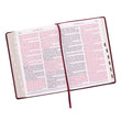 Load image into Gallery viewer, Personalized KJV Bible Super Giant Print King Indexed LuxLeather Burgundy
