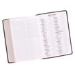 Load image into Gallery viewer, Personalized Custom Text Your Name KJV Super Giant Print Brown Bible King James Version