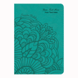 Load image into Gallery viewer, Personalized Custom Text Your Name Biblia Compacta Letra Gde. RVR 1960 Piel Imit. Aqua (RVR 1960 LGE.Print Compact Bible Leathertouch Teal)