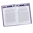 Load image into Gallery viewer, Personalized Devotional Strength for Your Soul Purple Faux Leather
