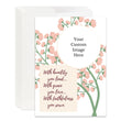 Load image into Gallery viewer, Personalized Ministry Appreciation Card Custom Your Photo Image Upload Your Text Greeting Card