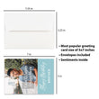 Load image into Gallery viewer, Personalized Brother Birthday Card Custom Your Photo Image Upload Your Text Greeting Card