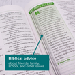 Load image into Gallery viewer, Personalized NIV Teen Study Bible Purple Leathersoft Comfort Print