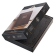 Load image into Gallery viewer, Personalized Custom Text Your Name KJV Super Giant Print Brown Bible King James Version