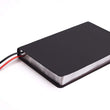 Load image into Gallery viewer, Personalized NKJV Large Print Ultrathin Reference Bible Premium Black Genuine Leather