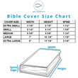 Load image into Gallery viewer, Amazing Grace Two-Tone LuxLeather Personalized Bible Cover For Women