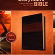 Load image into Gallery viewer, Personalized NIV Every Man's Bible Deluxe Heritage Edition TuTone LeatherLike Brown/Tan