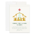 Load image into Gallery viewer, Christian Christ The Savior Is Born Christmas Card