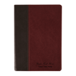 Load image into Gallery viewer, Personalized Custom Text Your Name NLT Life Application Study Bible Third Edition Large Print Red Letter LeatherLike Brown/Mahogany Indexed