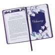 Load image into Gallery viewer, Personalized Devotional Strength for Your Soul Purple Faux Leather