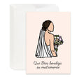 Load image into Gallery viewer, Tarjeta de Boda Cristiana ara Tarjeta de Boda Tarjeta de Matrimonio de Boda Cristiana, Regalo Cristiano para Bodas