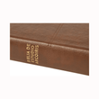 Load image into Gallery viewer, Personalized Custom Text Your Name Rainbow Study Bible RVR 1960 Cocoa/Terracotta LeatherTouch (Spanish Edition)