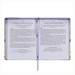 Load image into Gallery viewer, Personalized Custom Text Your Name Walking in The Spirit Devotional Pearlescent Faux Leather