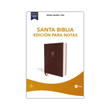 Load image into Gallery viewer, Personalized Custom Text Your Name Reina Valera 1960 Santa Biblia Edicion para Notas Leathersoft Cafe (RVR 1960 Holy Bible Journal Edition Imitaiton Leather Brown)