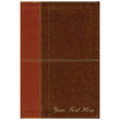 Load image into Gallery viewer, Personalized NIV Life Application Study Bible, Third Edition, Personal Size, Leathersoft, Brown