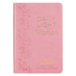 Load image into Gallery viewer, Personalized Devotional Daily Light for Women Pink Faux Leather