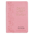 Load image into Gallery viewer, Personalized Devotional Daily Light for Women Pink Faux Leather