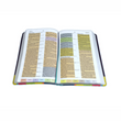 Load image into Gallery viewer, Personalized RVR 1960 Biblia de Estudio Arcoiris Rainbow Study Bible LeatherTouch (Spanish Edition)